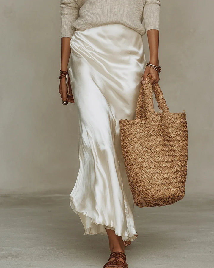 Women's Elegant Casual Maxi Wedding Guest Dress with Sweater Set